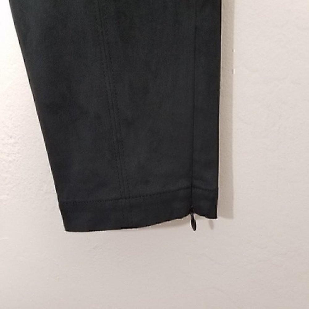 Banana Republic Suede Pants Zipper Size 12P - Picture 3 of 6
